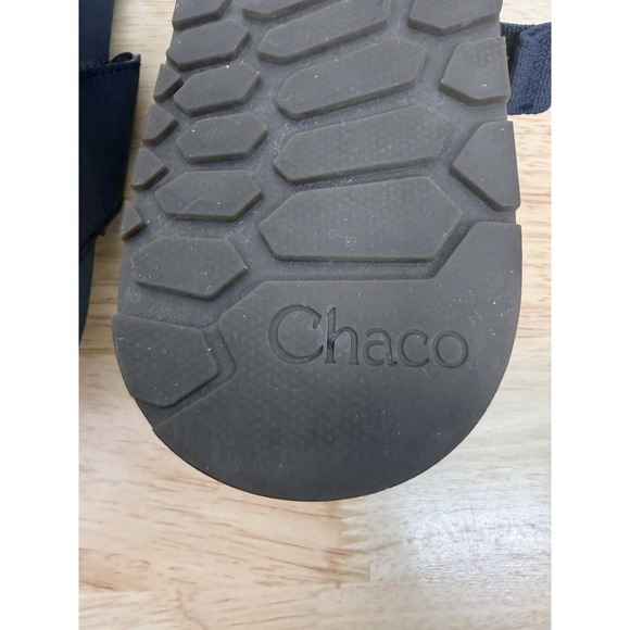 Chaco Women's Size 8 Lowdown Slide Sandals Adjustable Straps Yellow Red Navy #63 - Picture 9 of 10